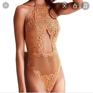 Orange Victoria’s Secret teddy